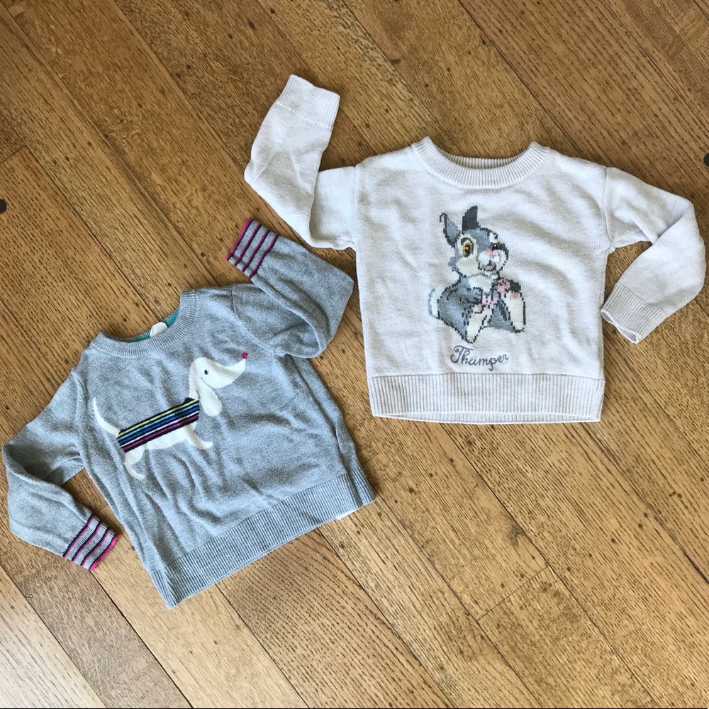 Set of 2 Gap Sz 18-24 Mo Sweaters, Great Condition